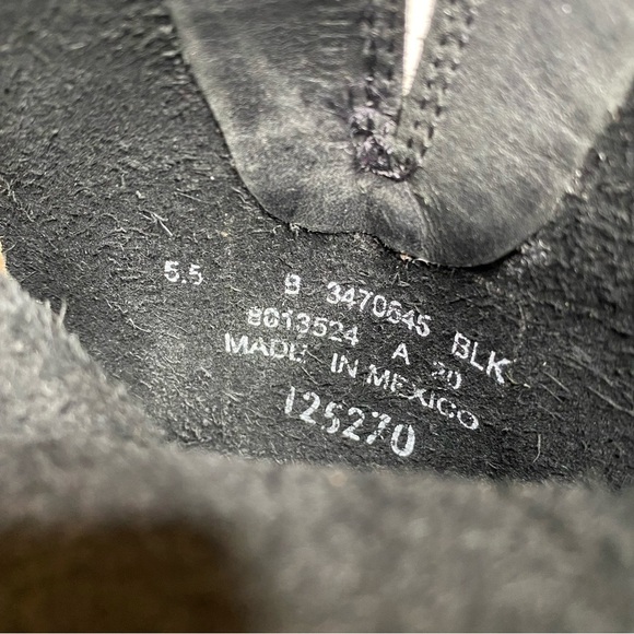 New! Frye Natalie Engineer Black Short Leather Boot 5 1/2 - Picture 10 of 13